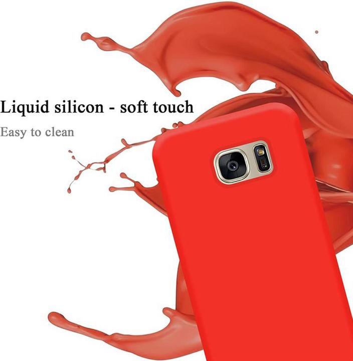 Image du produit Cadorabo TPU Liquid Silicone Case Cover (Samsung Galaxy S7)