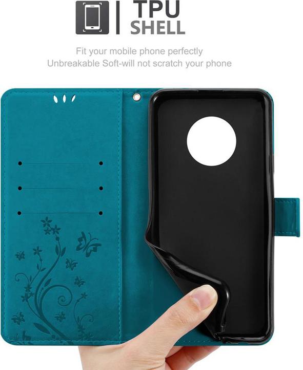 Immagine prodotto Cadorabo Copertina del libro di fiori (Motorola Moto G6 Plus)