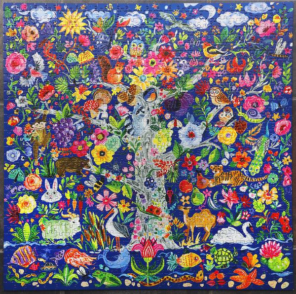 Actual product image Eeboo Tree of Life (1000 pieces)