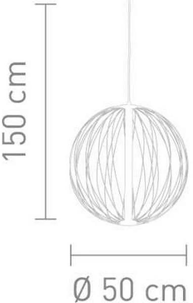 Immagine prodotto Sompex Lampada a sospensione Atomic 27000 K, Nero (1200 lm)