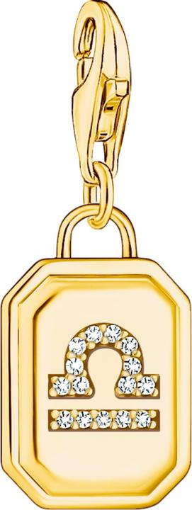 Thomas Sabo Charm Sterling Silver (750 Gelbgold Vergoldung, 925 Sterlingsilber)
