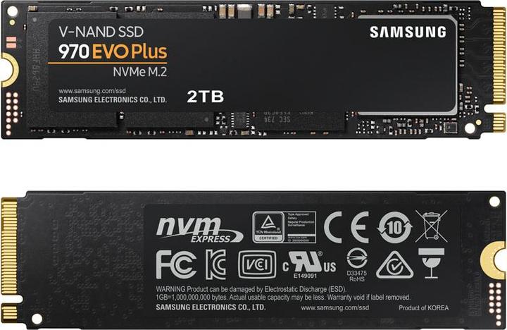 Produktbild Samsung 970 EVO Plus (2000 GB, M.2 2280)