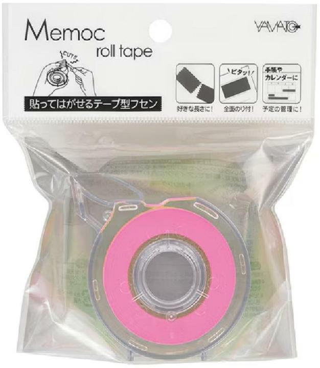 Actual product image NT Cutter Memoc Roll Tape Paper Type