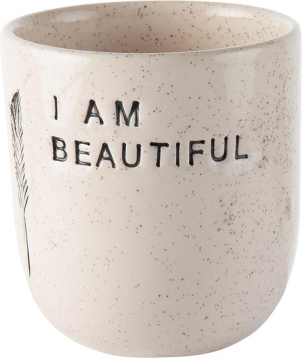 Produktbild Feeling Good Inside Kaffeebecher I am beautiful crème 8.5 cm (1 x)