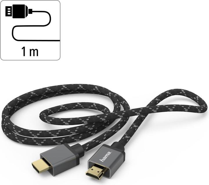 Actual product image Hama HDMI (Typ A) — HDMI (Typ A) (1 m, HDMI)
