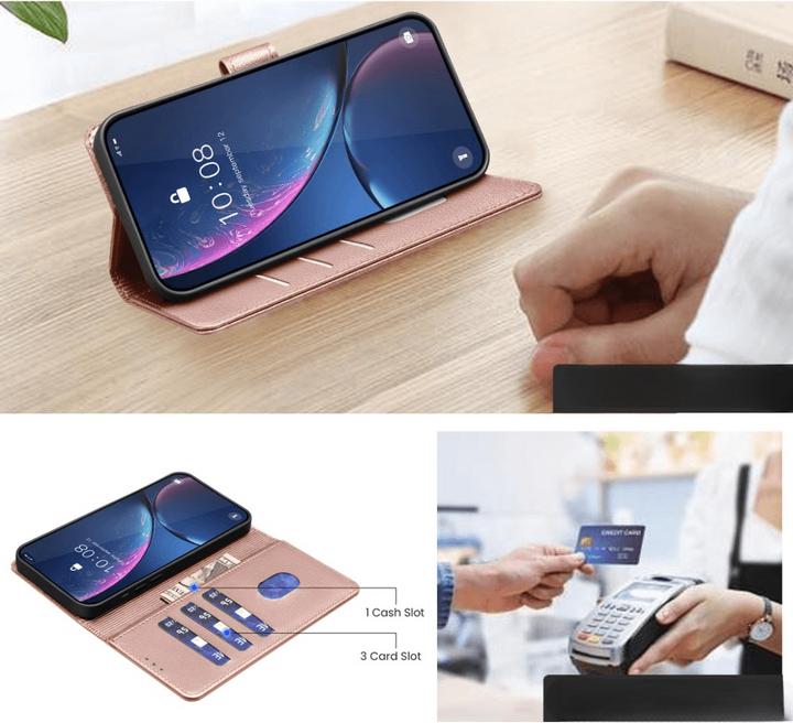 Produktbild Binfen Color Google Pixel 9a - BINFEN Leder Etui Hülle mit RFID Blocker (Google Pixel 9a)