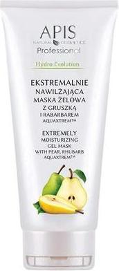 Actual product image Apis Natural Cosmetics APIS HYDRO EVOLUTION Extreme Hydrating Gel Mask with Pear and Rhubarb Aquaxtrem Complex 200ml (200 ml)