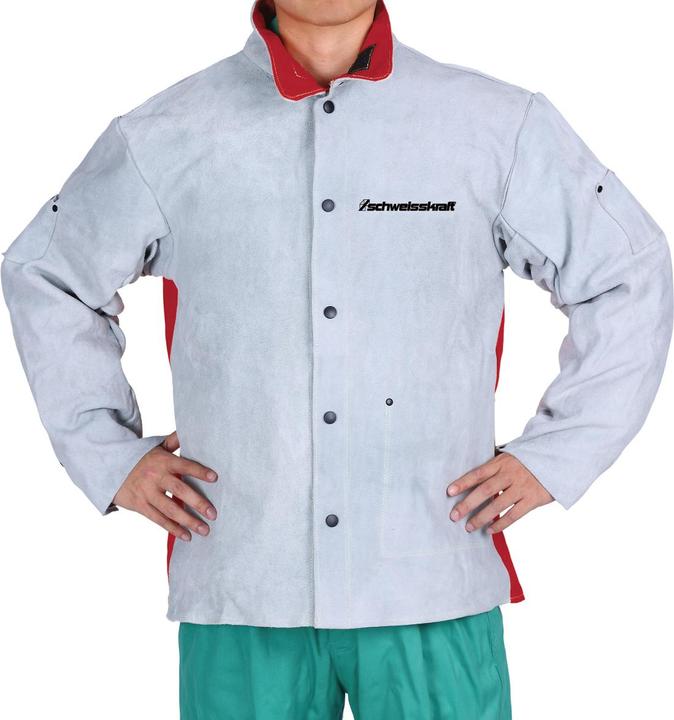 Produktbild Schweisskraft Schweisserjacke mit Geweberücken Gr. L (L)