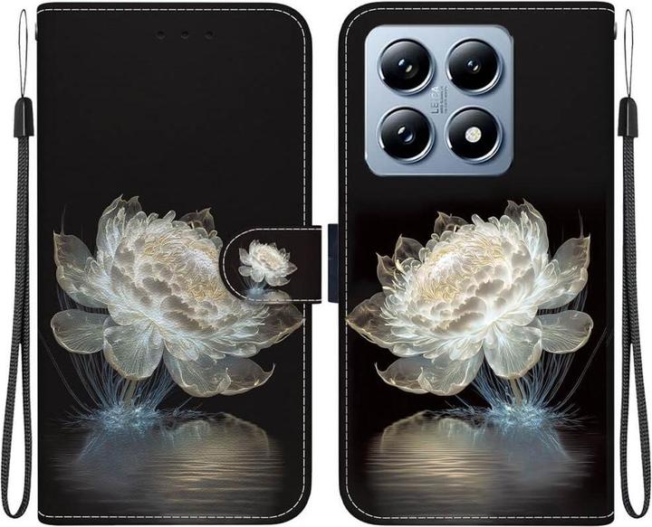 Image du produit Cover-Discount Xiaomi 14T Pro - Housse de transport avec motif de fleurs (Xiaomi 14T Pro)