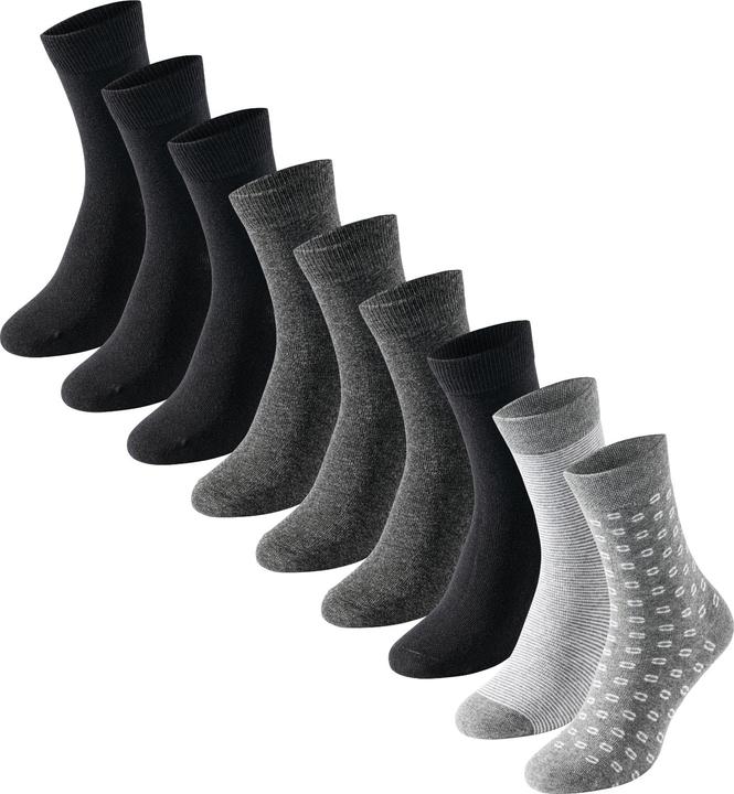 Schiesser 9 Pack Damensocken (9er Pack, 39 - 42)