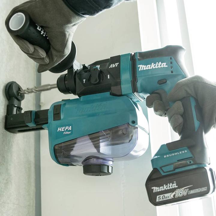 Productafbeelding Makita Accu combihamer f. SDS+ 18V (Oplaadbare batterij)