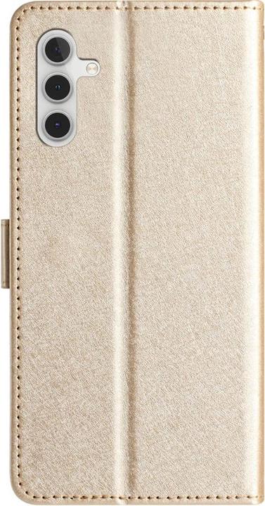 Actual product image Cover-Discount Galaxy A35 - Silk Texture case cover gold (Samsung Galaxy A35)