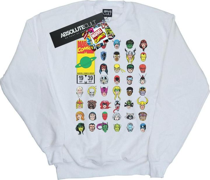Comics Heads Cover Sweatshirt (XL)