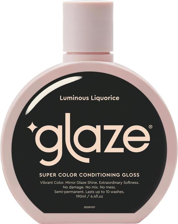 Produktbild Glaze haarsublimierender Gloss in der Farbe echtes schwarz Liquorice Tb 190 ml (190 ml)