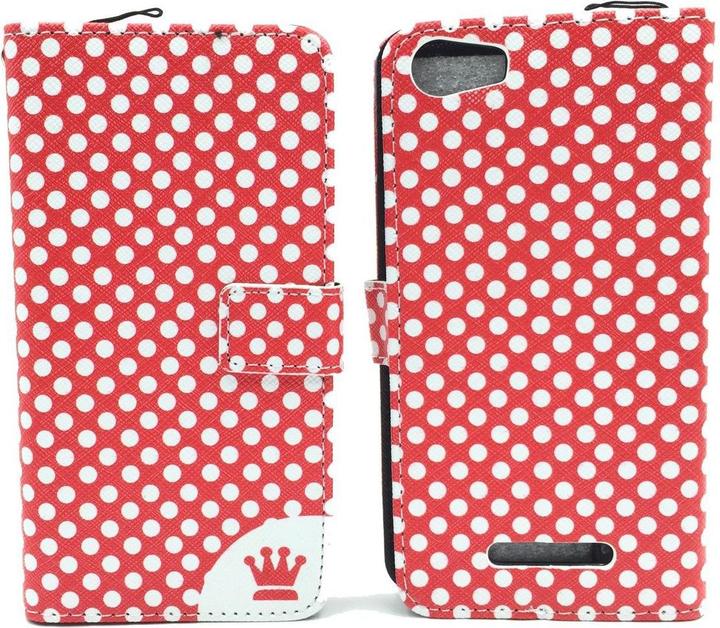 Produktbild König Design Schutz Handy Hülle für Wiko Lenny 2 Case Cover Tasche Wallet Etui Handyhülle Neu (Wiko Lenny 2)