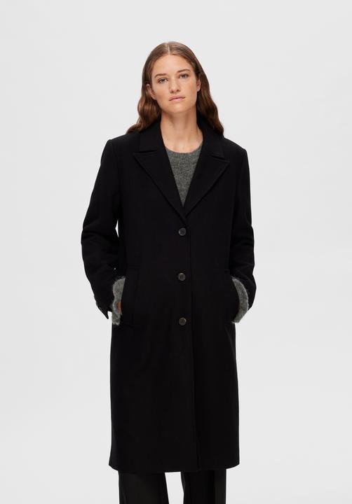 Image du produit Selected Femme Manteau en laine à une seule rangée (34)