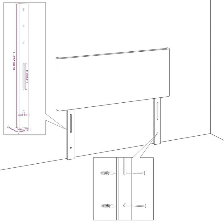 Immagine prodotto VidaXL Zobor (80 x 5 x 128 cm)