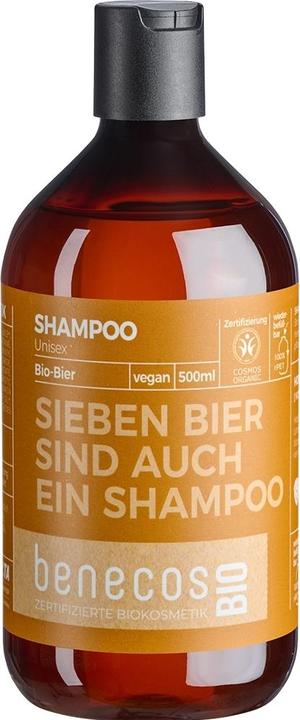 Image du produit Benecos Shampooing BIO à la bière - 500ml - (500 ml, Shampoing liquide)