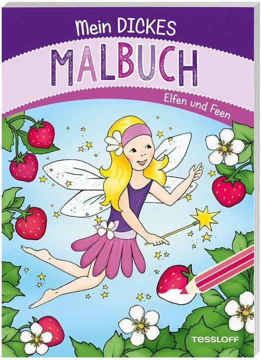 Image du produit Tessloff Mon gros livre de coloriage. Elfes et fées