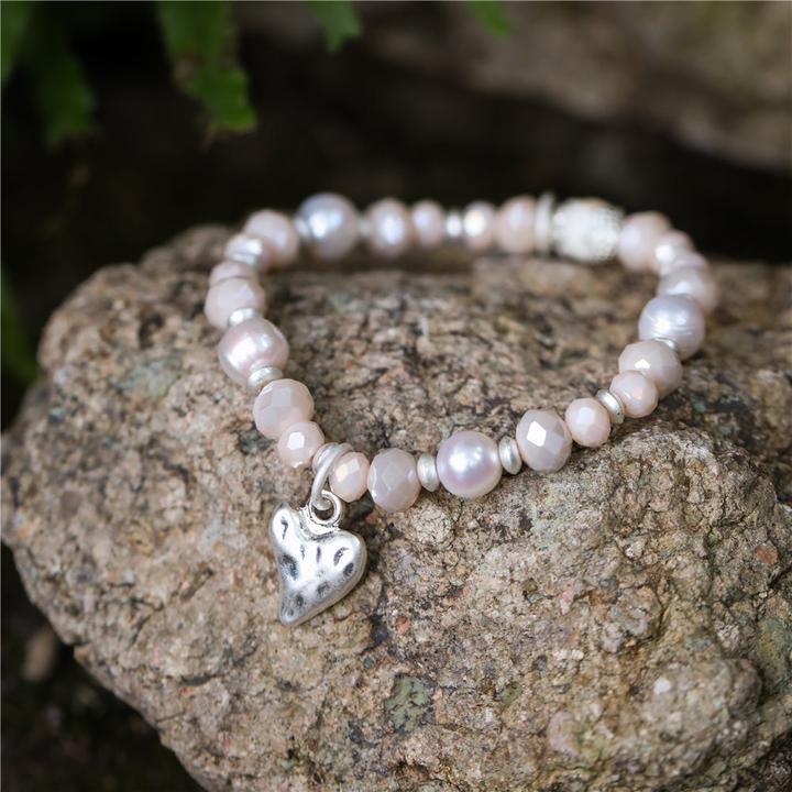 Andreani Armband mit echten Süsswasserperlen (8 cm, Steine)