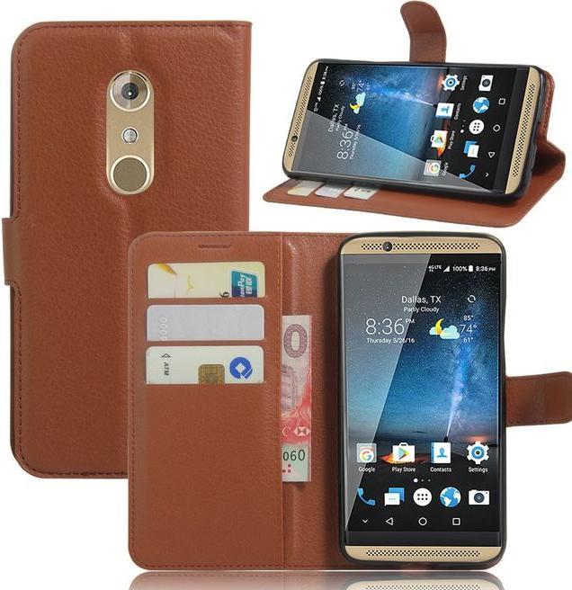 Immagine prodotto MU Classic Copertina in pelle con texture litchi (ZTE Axon 7)