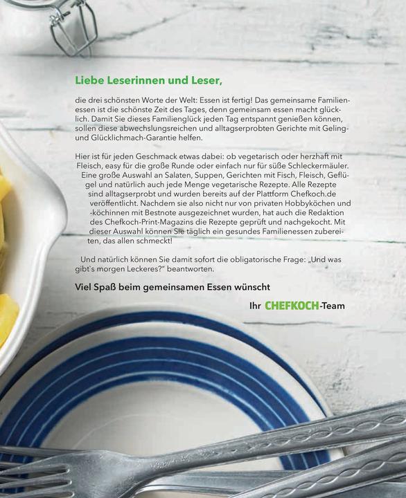 Produktbild Chefkoch: Familienglück (Deutsch, 2020)