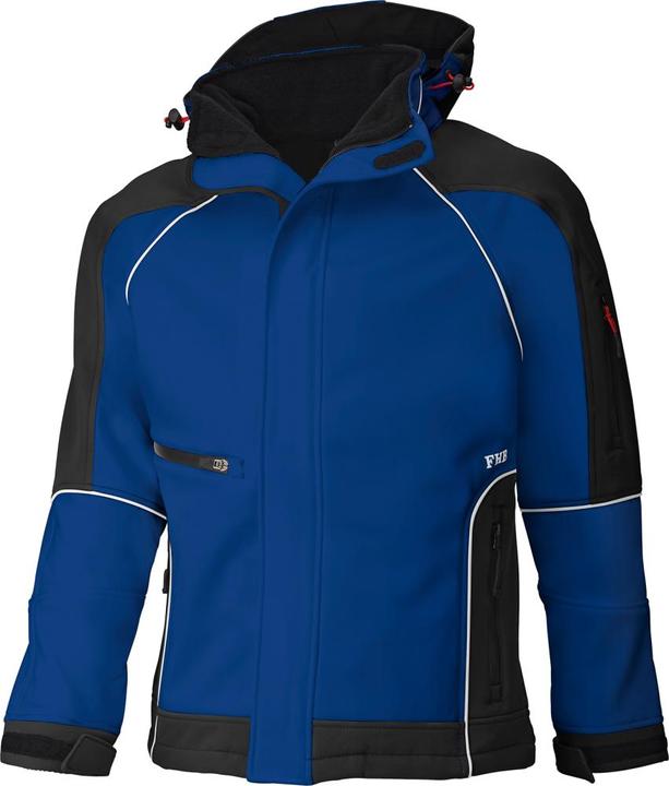 Image du produit FHB Veste softshell WALTER taille M royal/noir (M)
