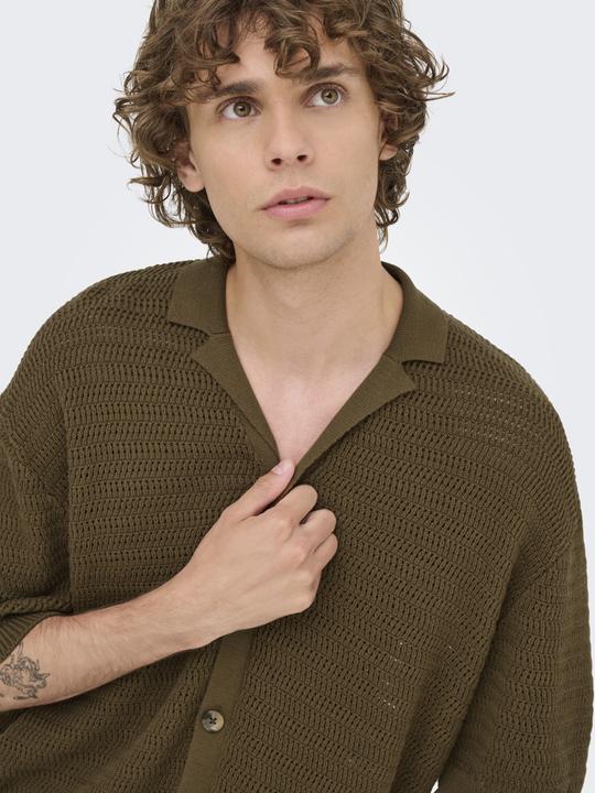 Produktbild Only & Sons ONSTHIAGO Gestricktes Polo-Hemd Polo (XL)