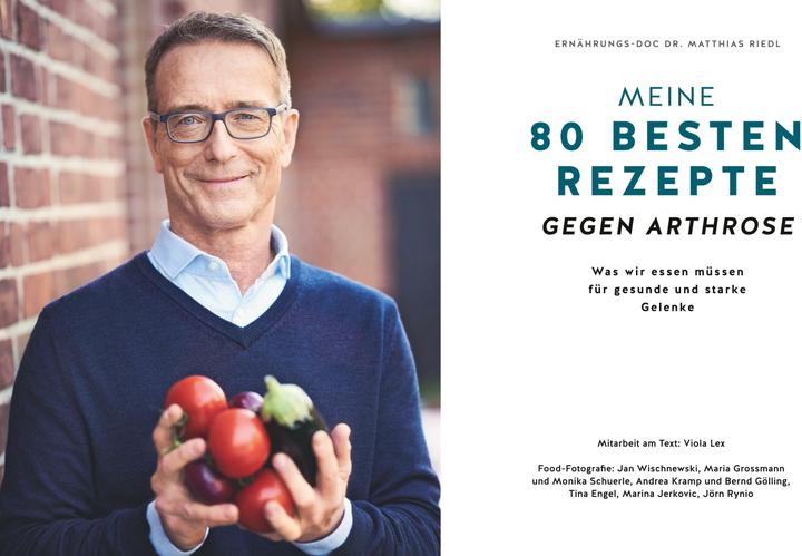 Produktbild Meine 80 besten Rezepte gegen Arthrose (Deutsch, Matthias Riedl, 2024)