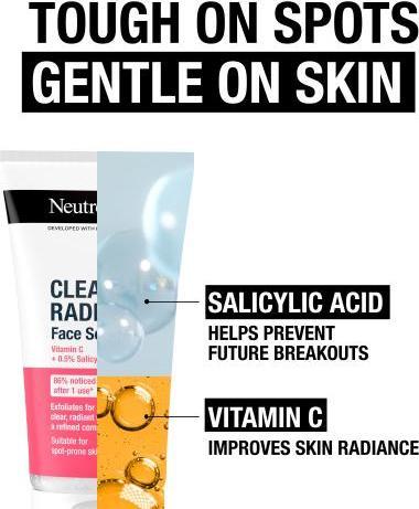 Produktbild Neutrogena Clear & Radiant Face Scrub - 150 Ml (Peeling, 150 ml)