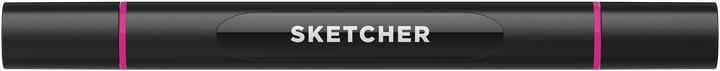 Actual product image Molotow Sketcher Marker brush + chisel (deep pink, 1 x)