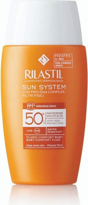 Rilastil Sun System Baby Comfort Fluid Spf50+ 50ml (Sonnencreme, SPF 50+, 50 ml, 70 g)