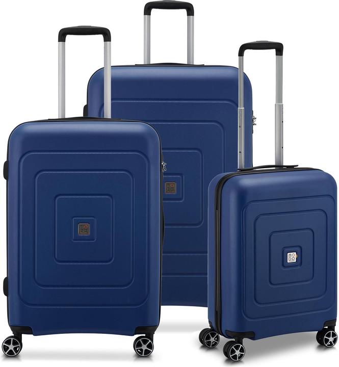Modo by Roncato Nebula 4 Rollen Kofferset 3-teilig (206 l, XL (ab 115l))
