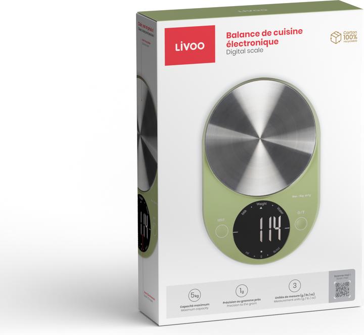 Produktbild Livoo Elektronische Küchenwaage