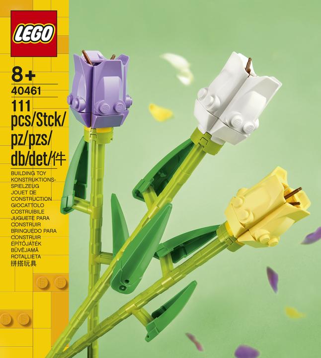 Actual product image LEGO Tulips (40461, LEGO Iconic)