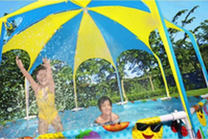 Produktbild Bestway Steel Pro Pool mit UV-Sonnenschutz