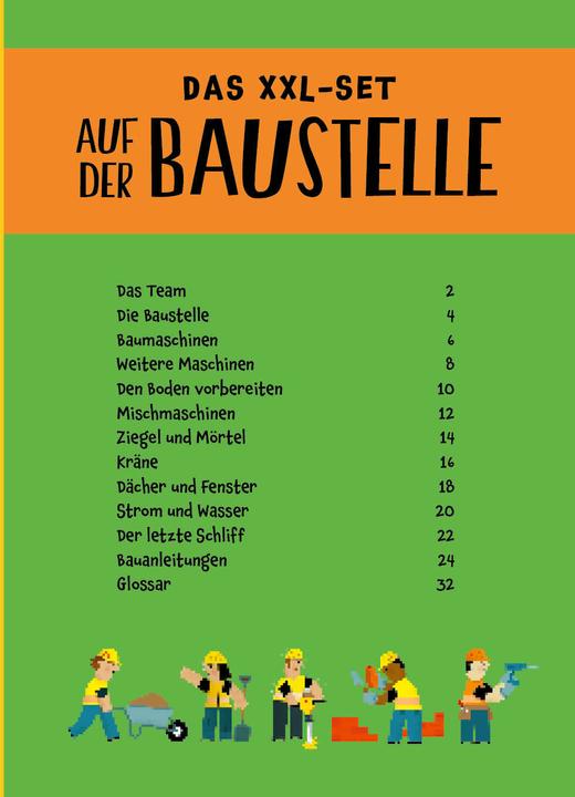 Produktbild Das XXL-Set – Bauen, Wissen, Spielen: Auf der Baustelle (Deutsch, Catherine Sully, Ingrid Ickler, Charles Ballesteros, 2024)