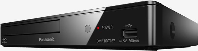 Immagine prodotto Panasonic Dmp-Bdt167 (1 GB, Lettore DVD, Lettore Blu-ray)