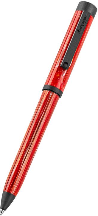 Immagine prodotto Montegrappa Iszezbic r3 mg Biros, Zero Zodiak Aries, Ultra Nero (Nero, Rosso)