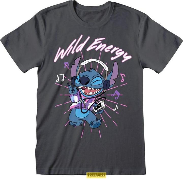 Actual product image Heroes Inc Lilo & Stitch T-Shirt Wild Energy Size XL (XL)