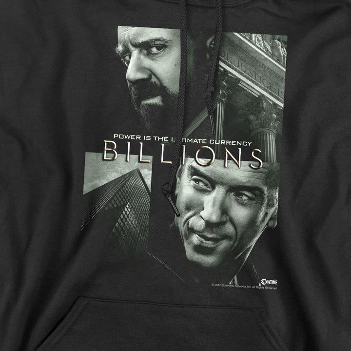 Immagine prodotto Billions Currency Felpa con Cappuccio Poster Uomo (S)