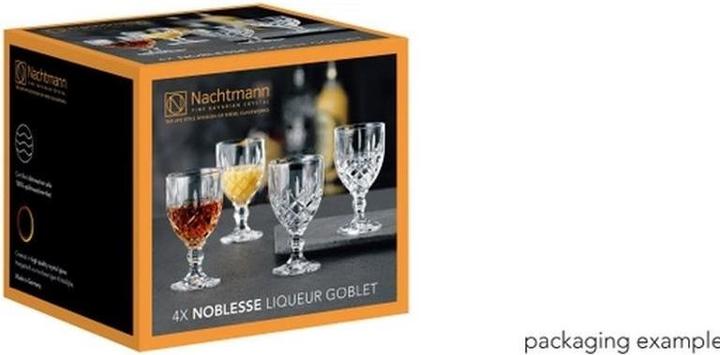 Actual product image Nachtmann Noblesse liqueur glasses (0.57 dl, 4 x, Liqueur glasses + grappa glasses)