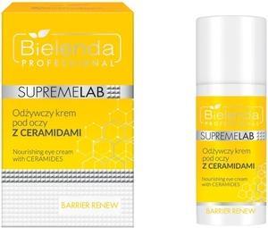 Bielenda PROFESSIONAL SupremeLab Barrier Renew Crema Occhi Nutriente Con Ceramidi Odżywczy krem pod (Crema, 15 ml)