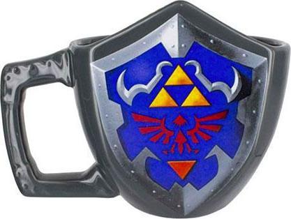 Actual product image Paladone Products Legend of Zelda mug Hylian Shield 11 cm (1 x)