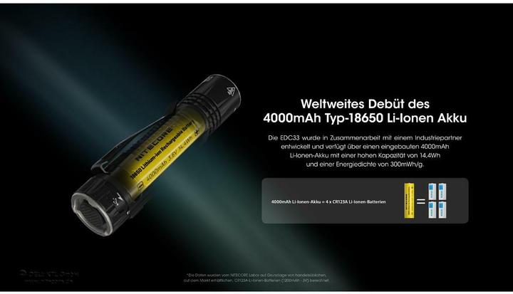 Produktbild Nitecore EDC33 (11.60 cm, 4000 lm)