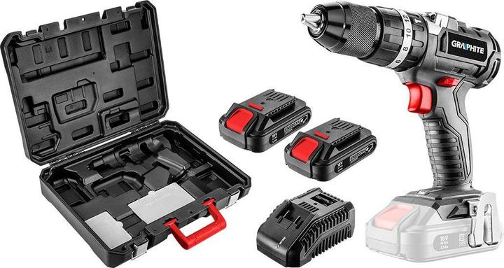 Produktbild Graphite 58G020-SET2 drill 18 V 2 x 2 Ah battery (Akkubetrieb)
