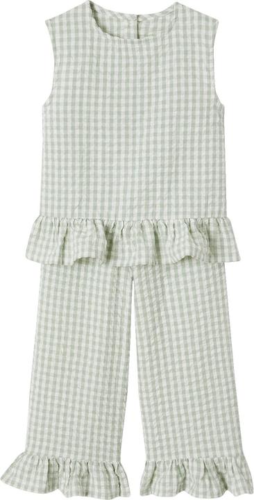 Produktbild Vertbaudet Mädchen-Set: Bluse & 7/8-Hose (158)