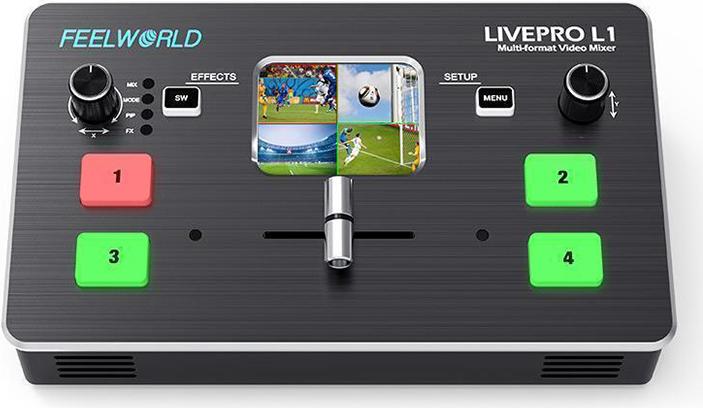 Feelworld Mélangeur vidéo Live Pro L1 (Divers)