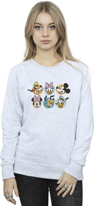 Immagine prodotto Disney Mickey Mouse And Friends Faces Felpa Donna (S)