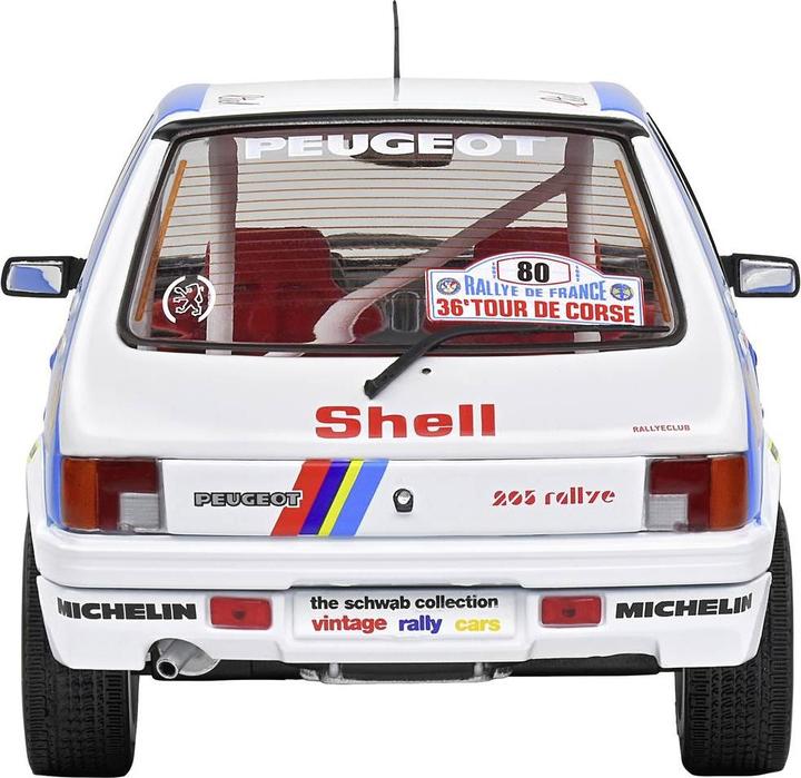 Image du produit Solido 1:18 Peugeot 205 Rallye 1.9L blanc